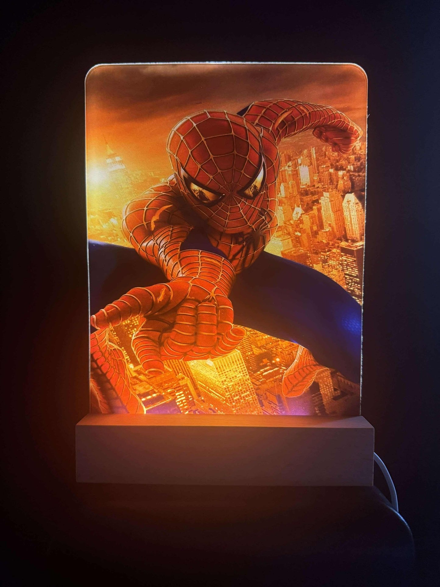 Sublimation Acrylic Panel with Light Stand